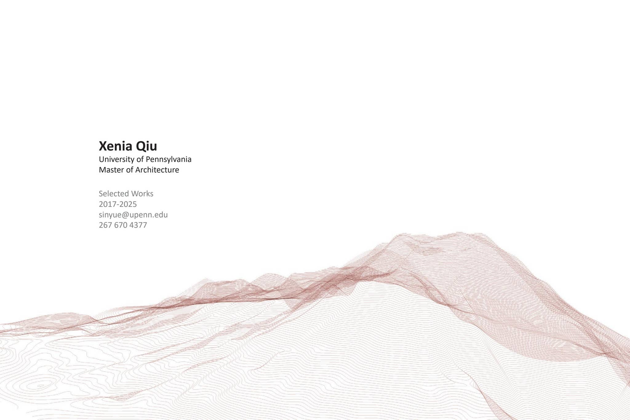 Xinyue(Xenia) Qiu Portfolio by xinyue qiu - Issuu