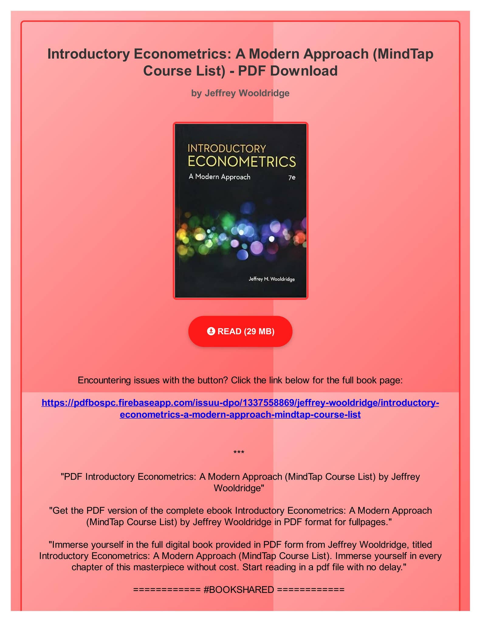 語学+参考書 Introductory Econometrics: A Modern Approach (Mindtap Course List) 81rvncstcRL._UF1000,1000_QL80_.jpg