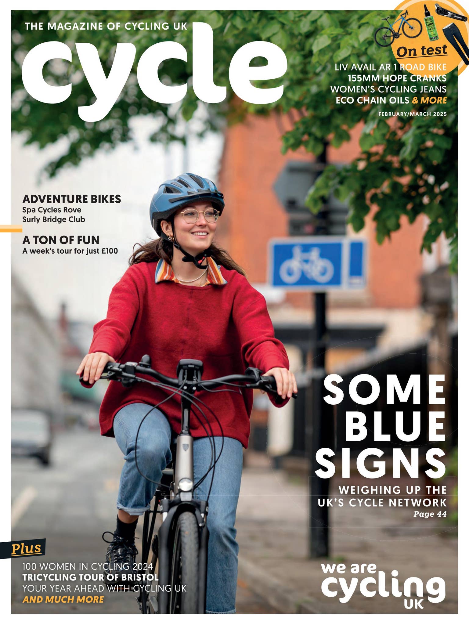 Cycle magazine February-March 25 LITE by Cycling UK - Issuu