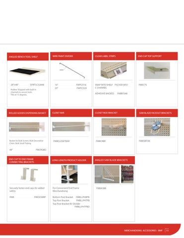 BMF Merchandising 灯饰目录 第 13 页