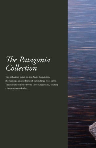 Andes × Patagonia 地毯 家具产品集 型录 第 22 页
