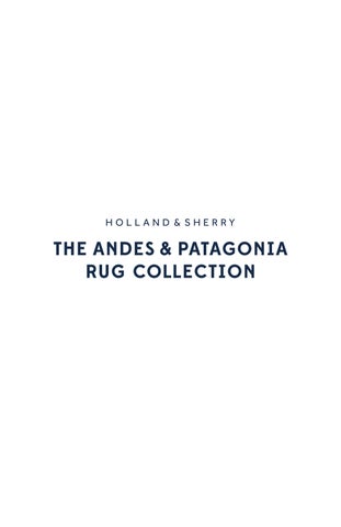 Andes × Patagonia 地毯 家具产品集 型录 第 3 页