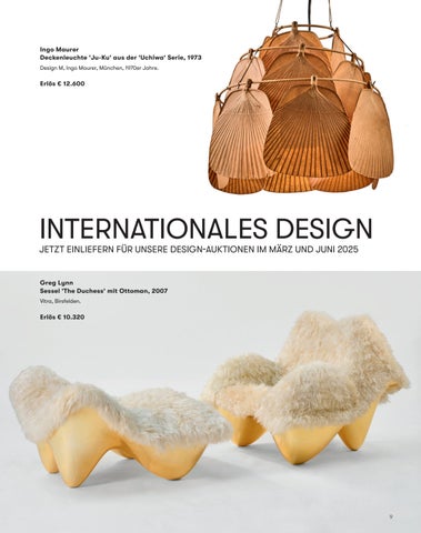 Quittenbaum Kunstauktionen GmbH 灯饰目录 · HIGHLIGHT - ERGEBNISSE Herbst/ 冬季 2024 第 9 页