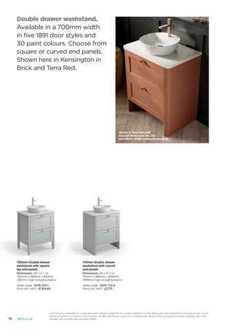 JT ELLIS Modular × Washstand 卫浴 家具 手册 2023 第 10 页