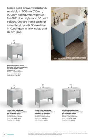 JT ELLIS Modular × Washstand 卫浴 家具 手册 2023 第 14 页