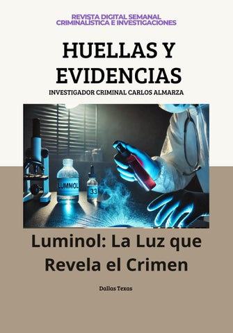 HUELLAS Y EVIDENCIAS
