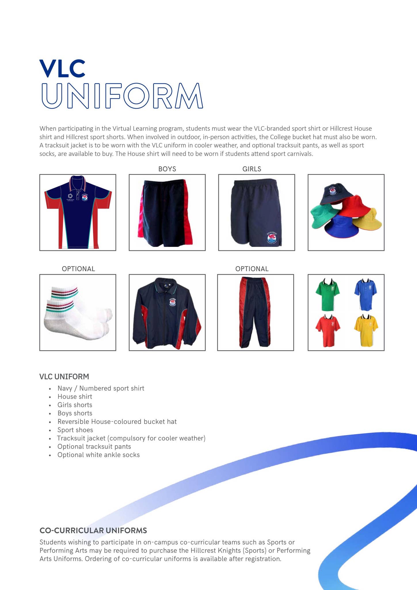 Hillcrest - VLC Uniform Guide by Hillcrest Christian College - Issuu