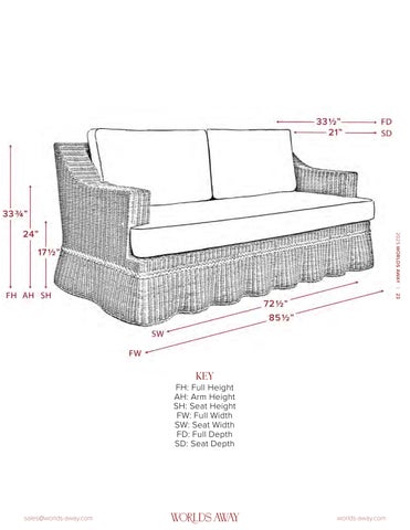 Worlds Away 2025 定制 Upholstery Supplement 第 23 页