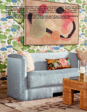 Worlds Away 2025 定制 Upholstery Supplement 第 4 页
