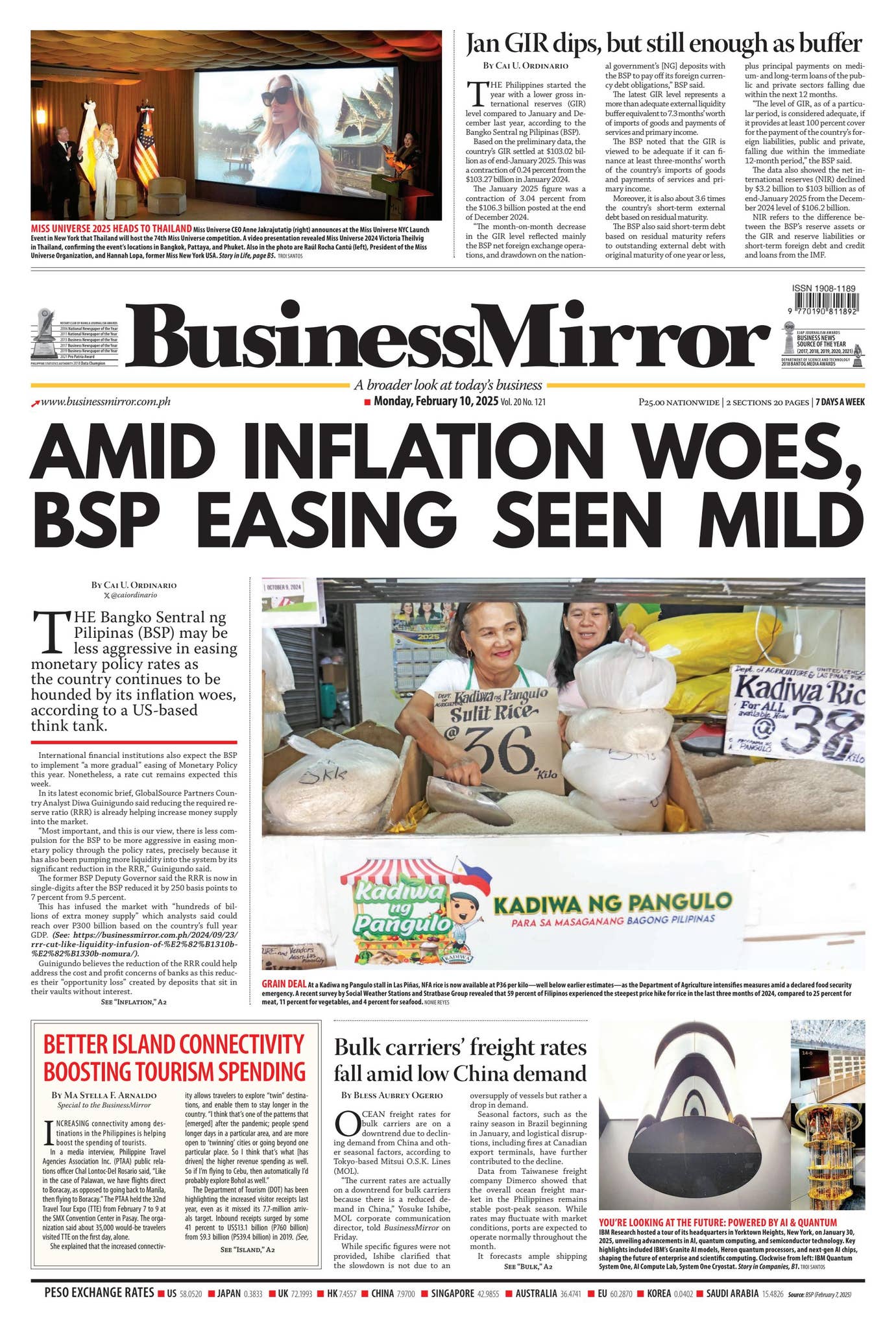 BusinessMirror February 10, 2025 by BusinessMirror - Issuu