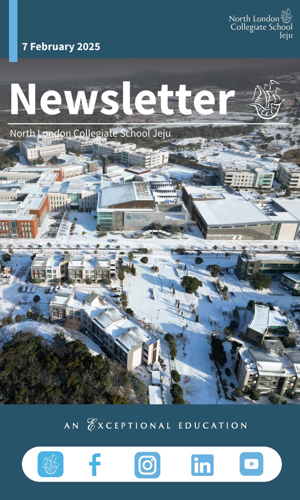 NLCS Jeju Newsletter 7 February 2025 by North London Collegiate School ...