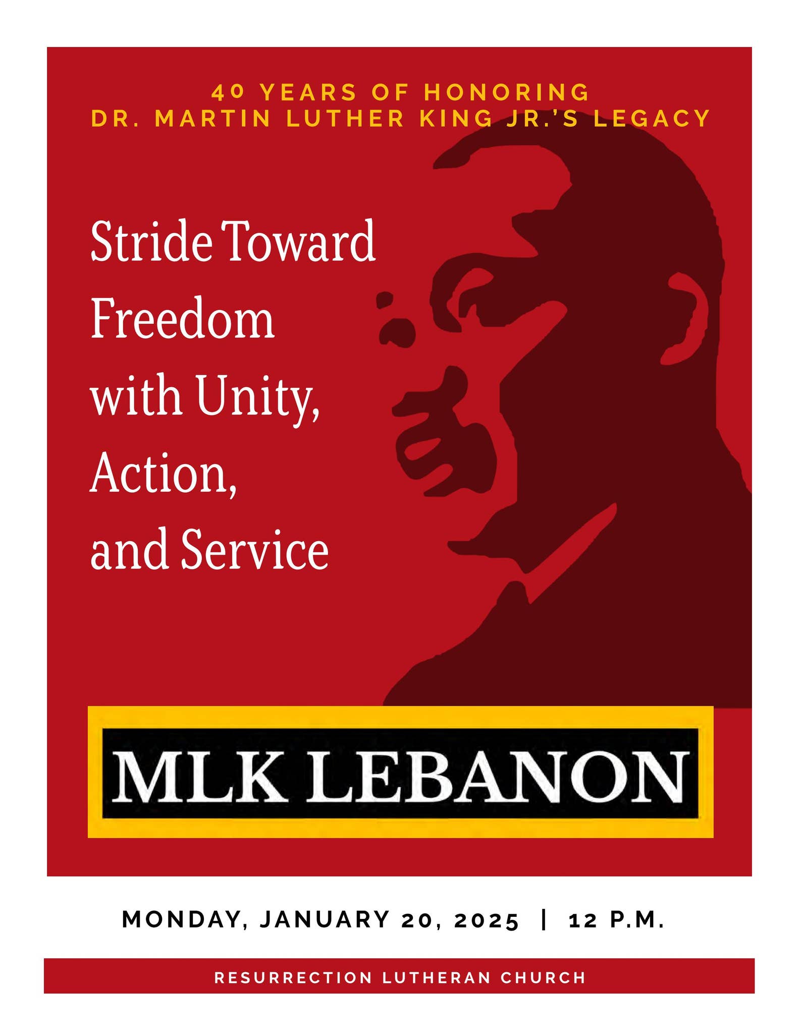 Sample Mlk Program Layout MLK Lebanon Program booklet 2025 by Karen Schaeffer & Raye Kimberlin ...