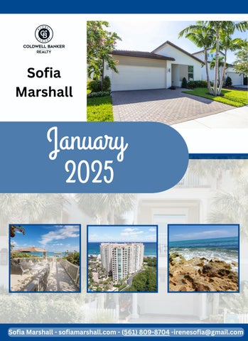 Sofia Marshall January 2025