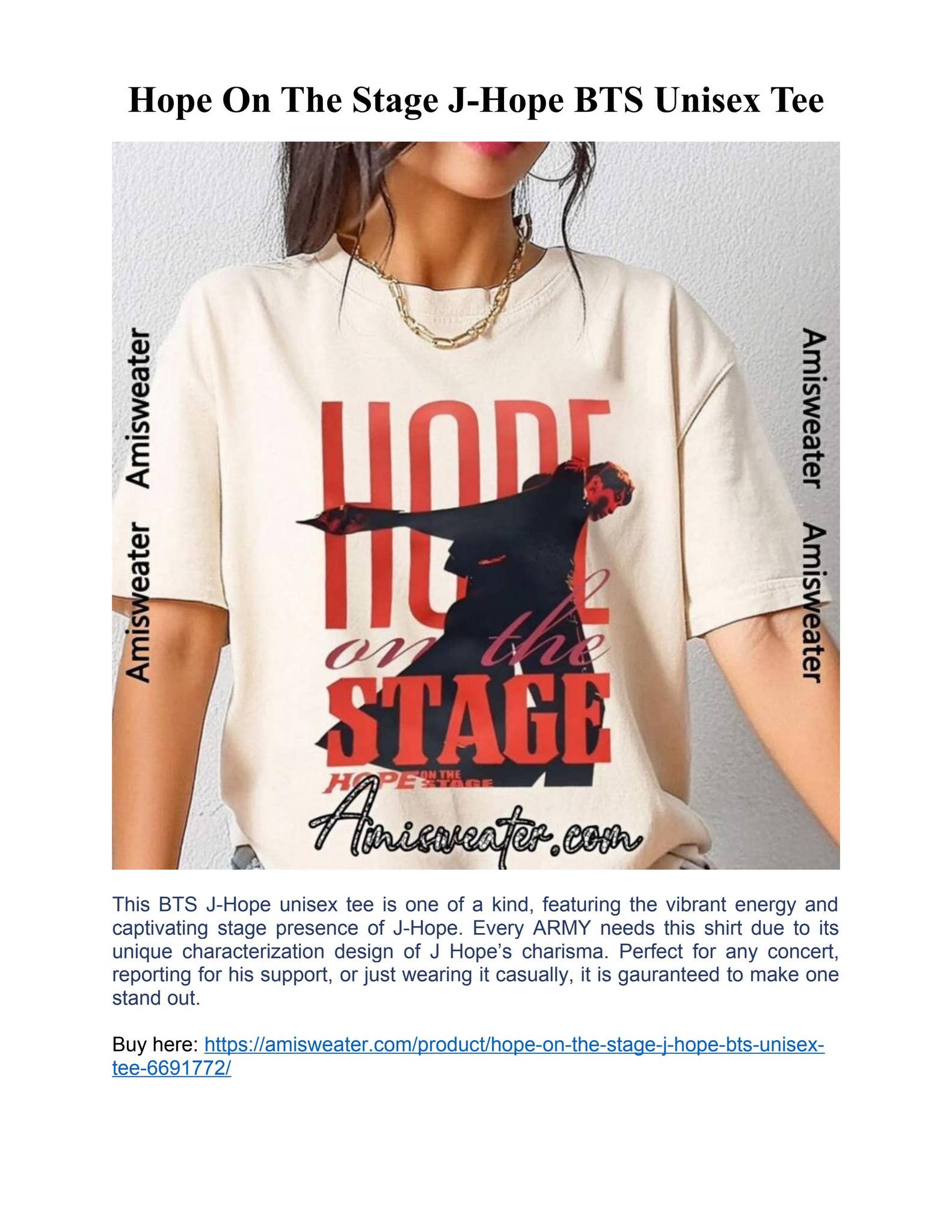 J-HOPE HOPE ON THE STAGE T-SHIRT M 美品 BTS J-HOPE The HOPE ON THE STAGE Shirt – Kpop Exchange