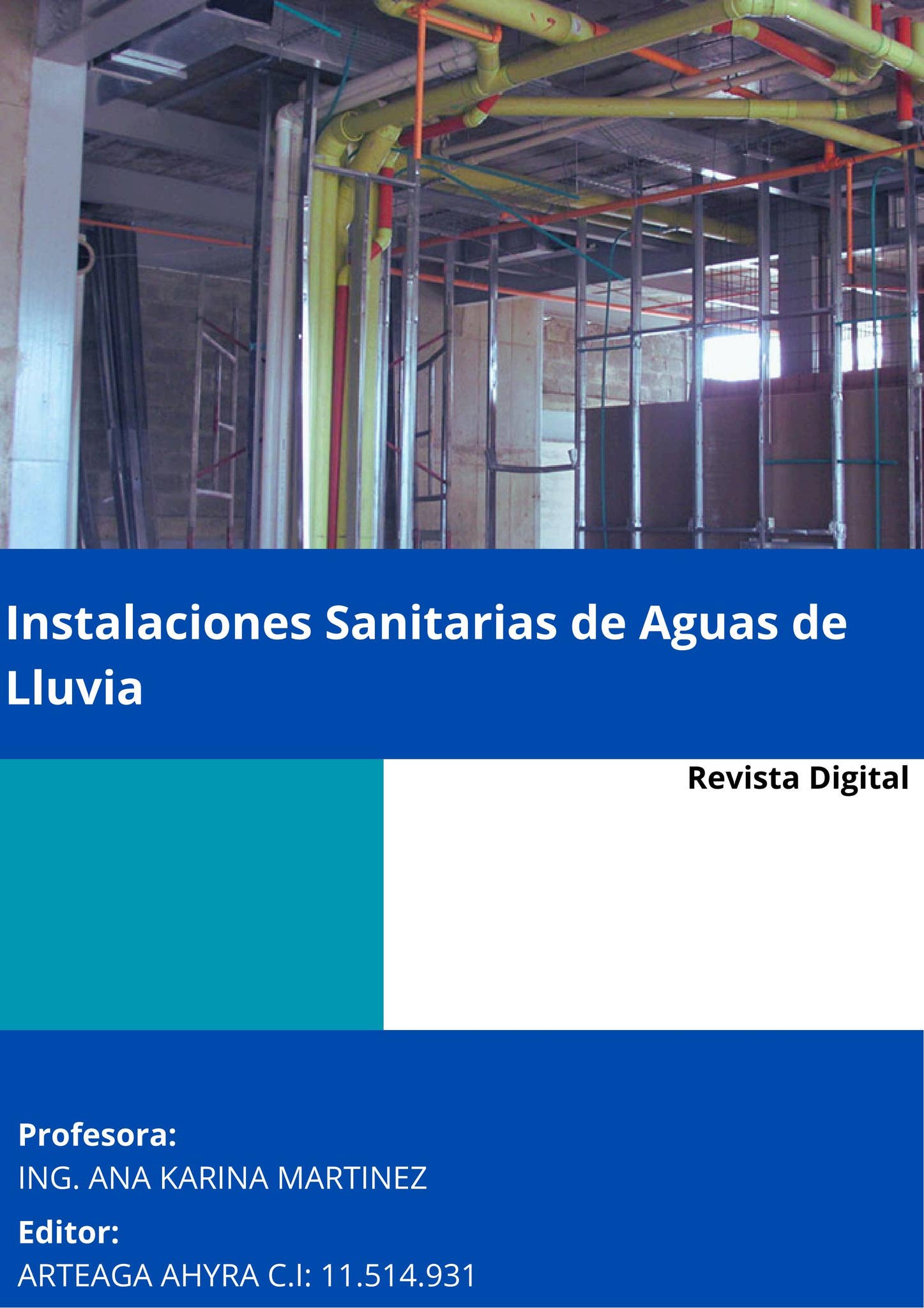 Instalaciones Sanitarias de Aguas de Lluvia by ahyra.a - Issuu