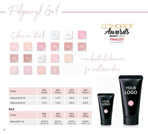 NAILS Private Label Trade 灯饰目录 第 22 页