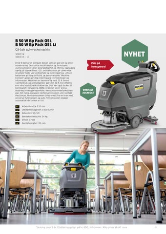 Rengjøringsmaskiner kampanje Kärcher vår sommer 2025 第 7 页