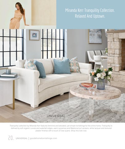 Digital Media And Publishing UNIVERSAL 家具 型录 . Indulge your senses in style at Good's 家居 Furnishings 第 20 页