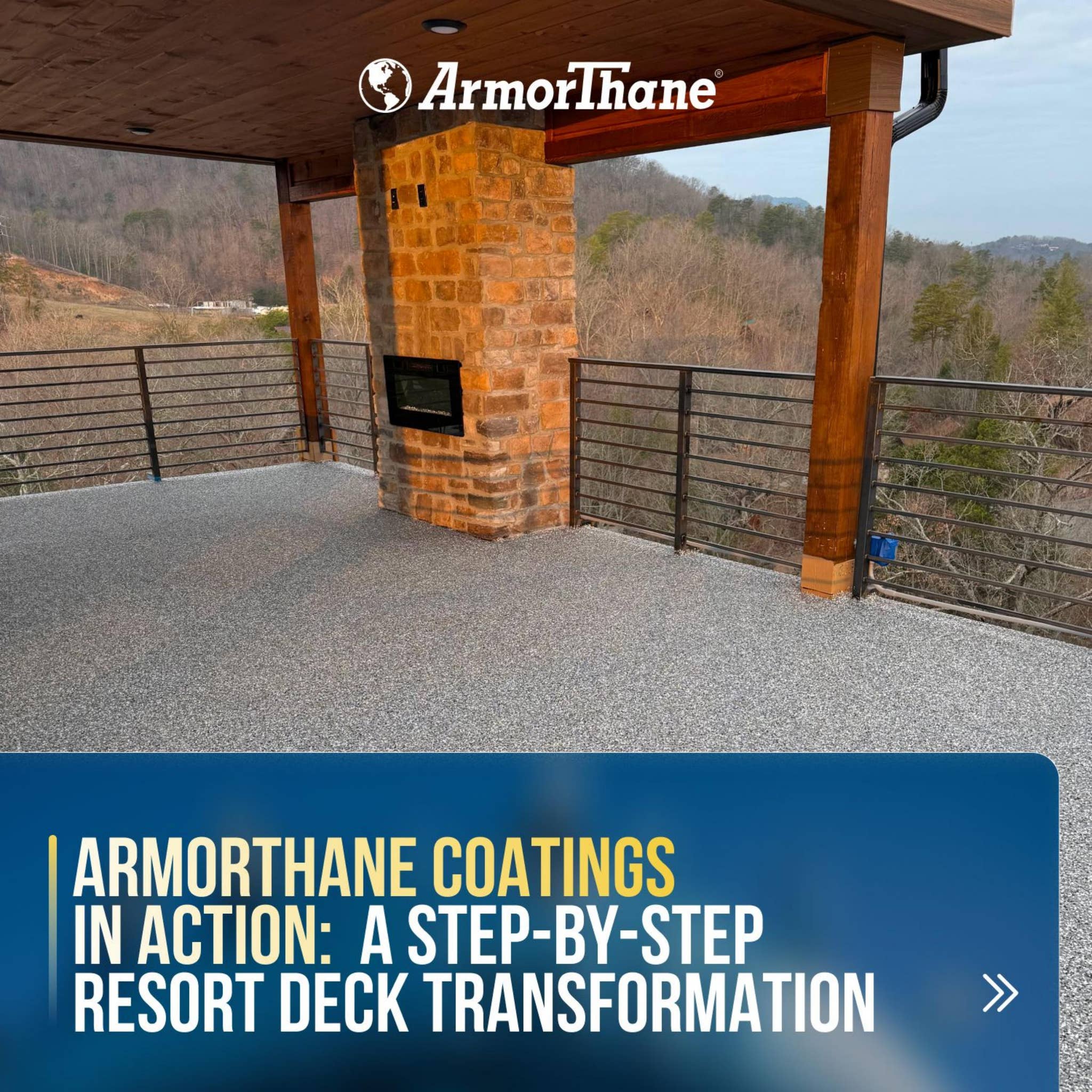 ArmorThane Coatings In Action - Resort Deck Transformation by ...
