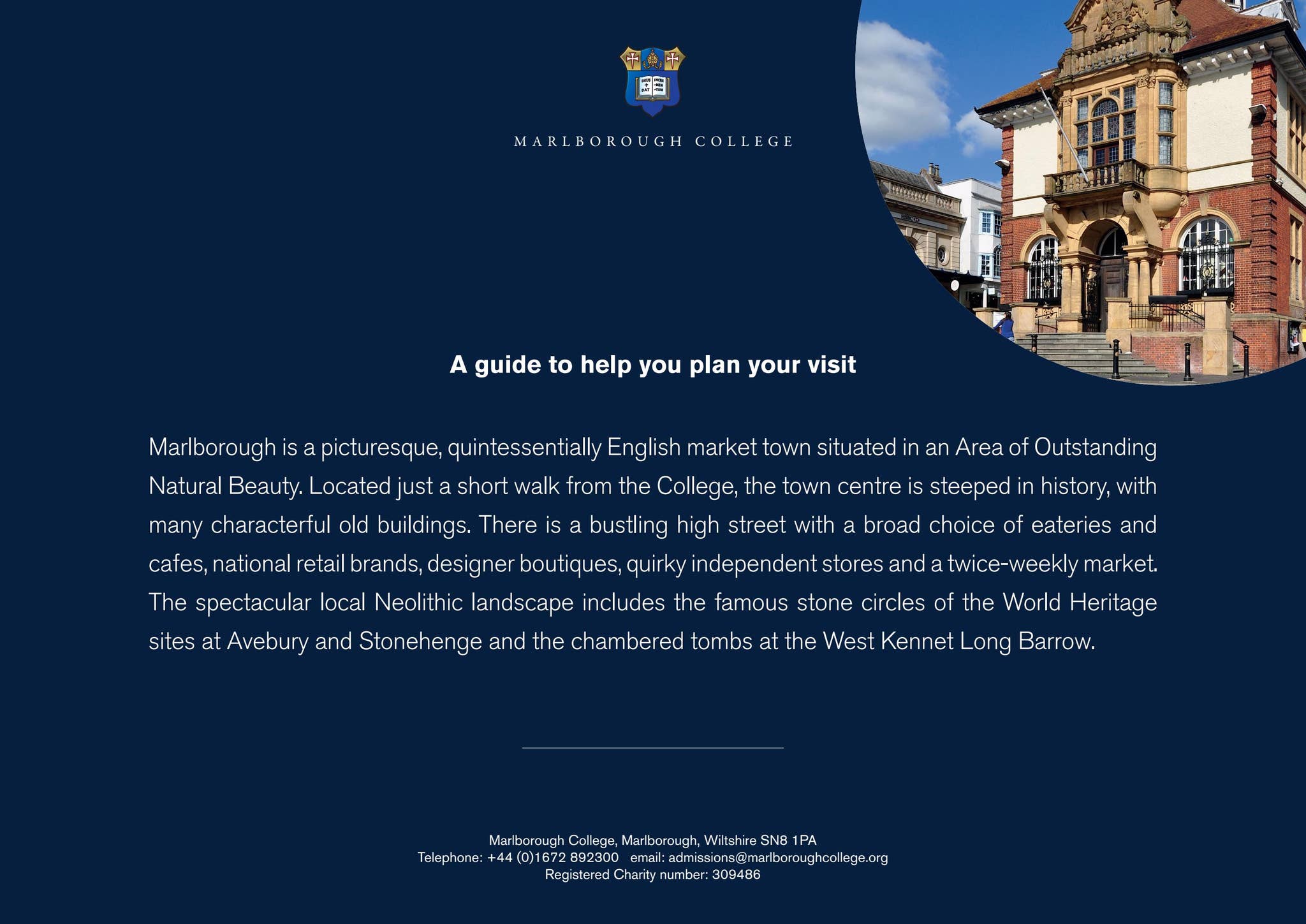 Visitors' Guide by Marlborough College - Issuu