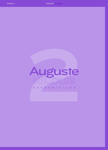 Auguste × Louis Phase 2 | 灯饰手册 第 3 页