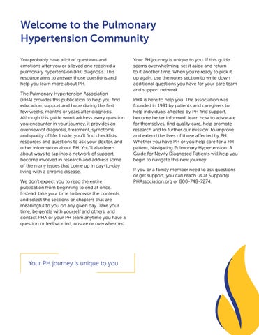 Navigating Pulmonary Hypertension: A 指南 for Newly Diagnosed Patients 第 3 页