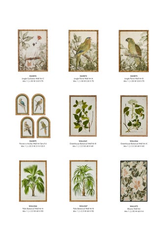 FlorabelleLiving Mini 灯饰目录 2025 - Wall Art 第 2 页