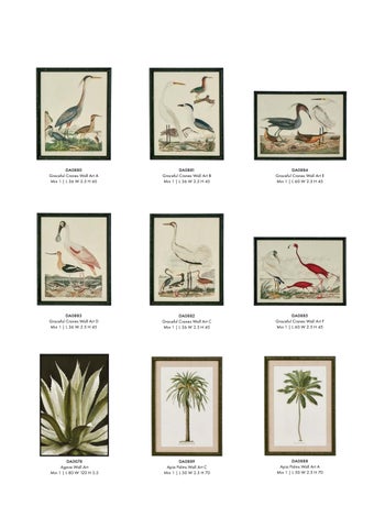 FlorabelleLiving Mini 灯饰目录 2025 - Wall Art 第 3 页
