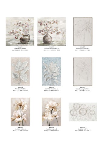 FlorabelleLiving Mini 灯饰目录 2025 - Wall Art 第 6 页