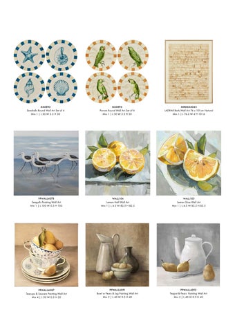 FlorabelleLiving Mini 灯饰目录 2025 - Wall Art 第 8 页