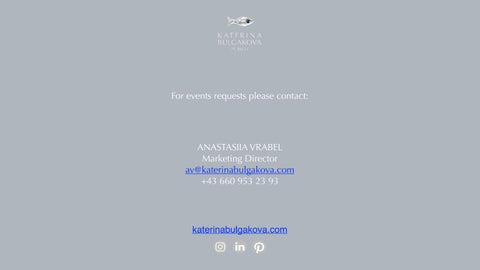 Katerina Bulgakova Zurich Refined Venue in the very heart of Zurich 第 14 页