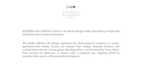 Katerina Bulgakova Zurich Refined Venue in the very heart of Zurich 第 2 页