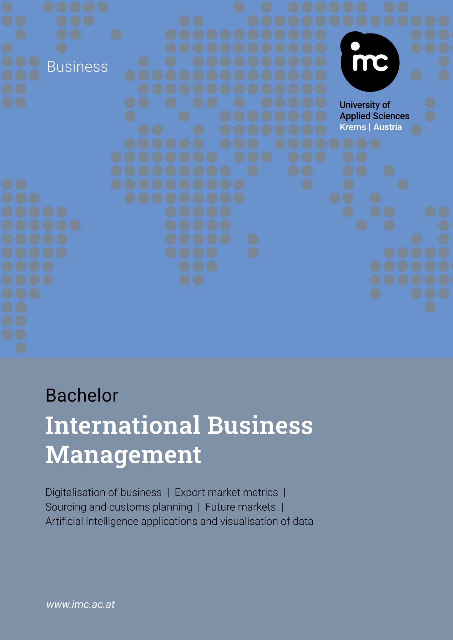 International Business Management by IMC University of Applied Sciences ...