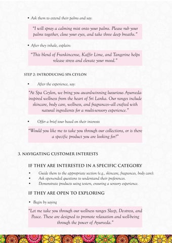 THE SPA CEYLON WAY - EMPLYOLEE MANUAL 第 11 页