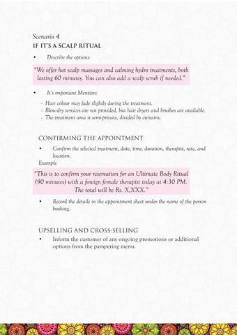 THE SPA CEYLON WAY - EMPLYOLEE MANUAL 第 17 页