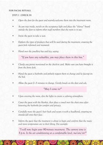 THE SPA CEYLON WAY - EMPLYOLEE MANUAL 第 22 页