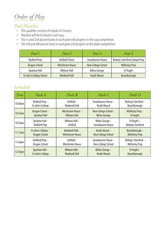 U13 Boys' IAPS Hockey Programme 2025 第 8 页