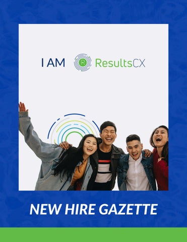 ResultsCX Philippines - New Hire Gazette