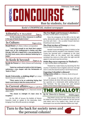 Concourse – February 2025 Issue