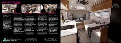 Legend Caravans MY25 全集 灯饰手册 第 14 页