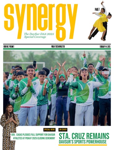 SYNERGY - DAVSURDAA 2025 NEWSLETTER