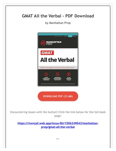 語学・辞書・学習参考書 GMAT ALL the Verbal Manhattan Prep GMAT All the Verbal: Effective Strategies & Practice for the