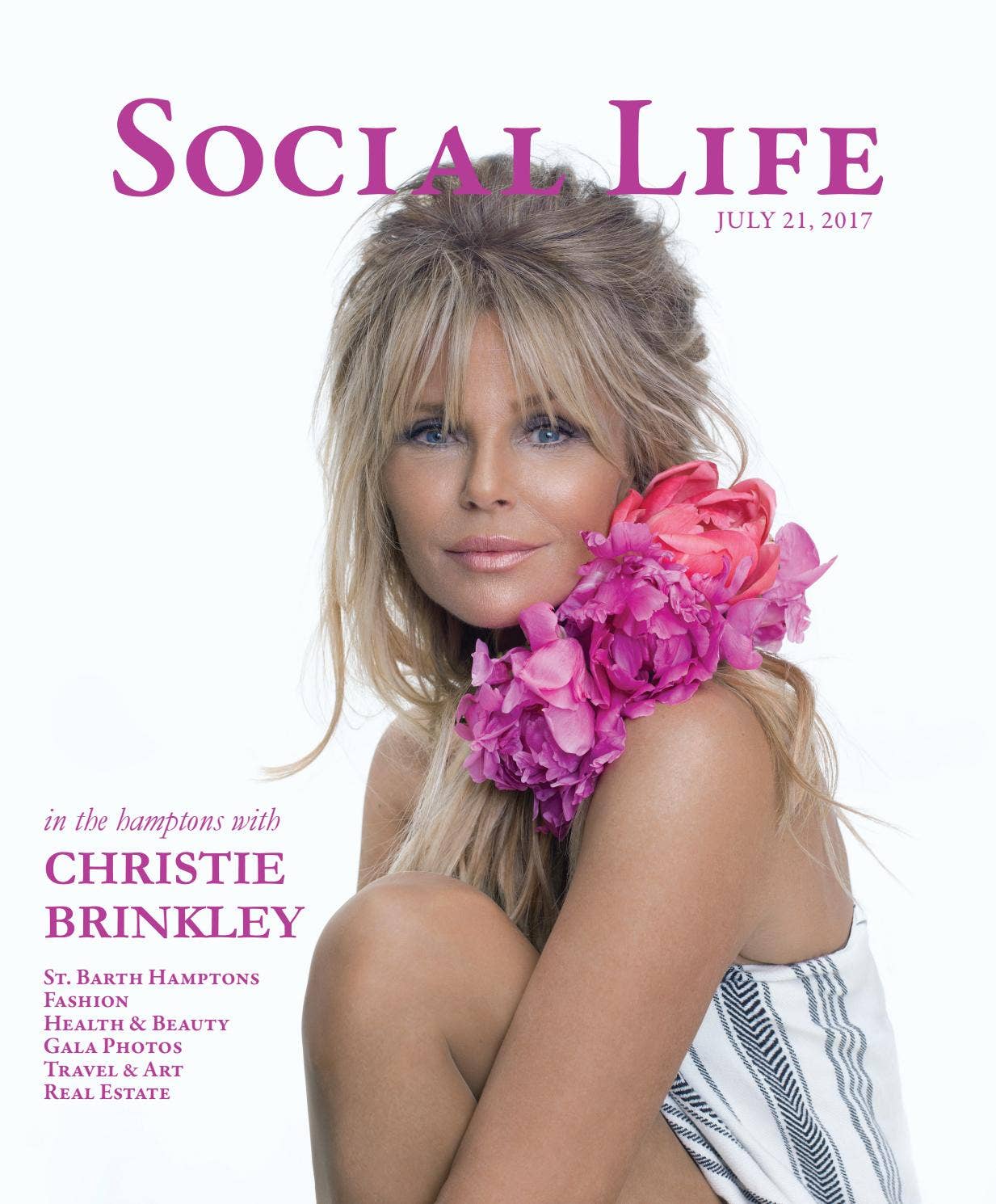 Social Life - July 21 2017 - Christie Brinkley by Social Life