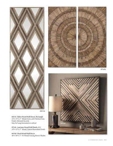 Uttermost Wall 软装 and Clocks, 2025 第 23 页