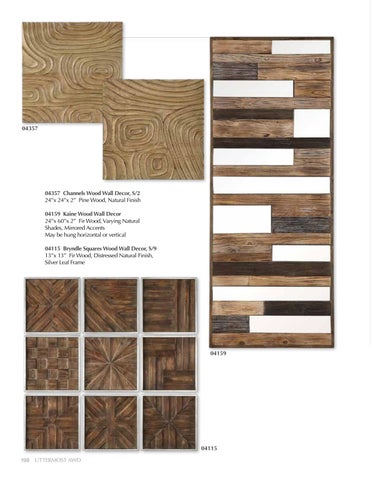 Uttermost Wall 软装 and Clocks, 2025 第 24 页