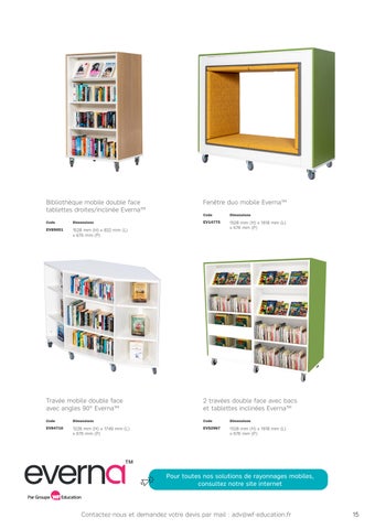 法文 | WF Education | 家具目录 Bibliothèque | 2025 第 15 页