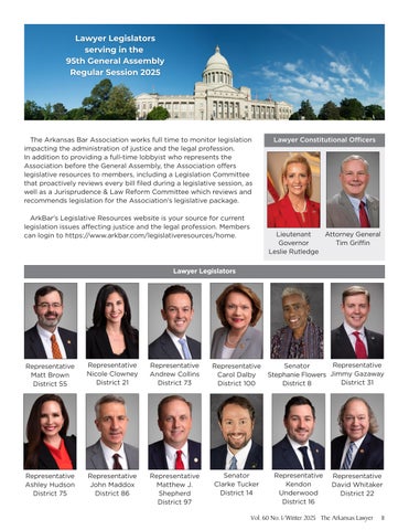 The Arkansas Lawyer 冬季 2025 第 13 页