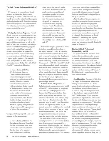 The Arkansas Lawyer 冬季 2025 第 16 页