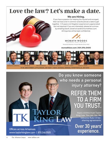 The Arkansas Lawyer 冬季 2025 第 8 页