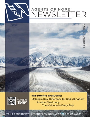 Agents of Hope Newsletter - Feb 2025